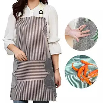 [ Cinicini ] Celemek Dapur Anti Minyak Celemek Apron Waterproof Celemek Kekinian