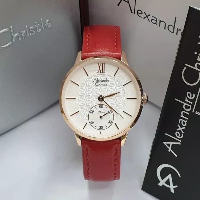 ORIGINAL Jam Tangan Wanita Alexandre Christie AC 2682 / AC2682 Garansi 1 Tahun