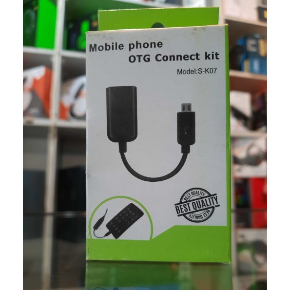 Kabel OTG USB To Micro USB - Android - Black