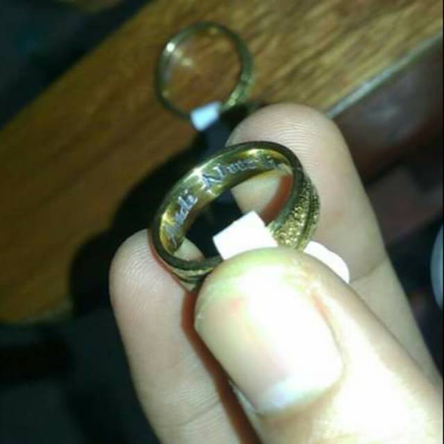 

UKIR NAMA / TULIS NAMA Bagian Dalam Cincin