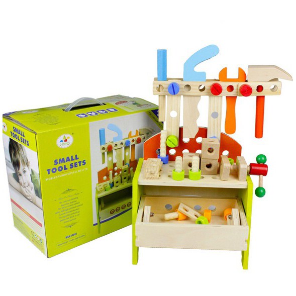 Mainan Edukasi Anak Dari Kayu / Play House Set Tool Box