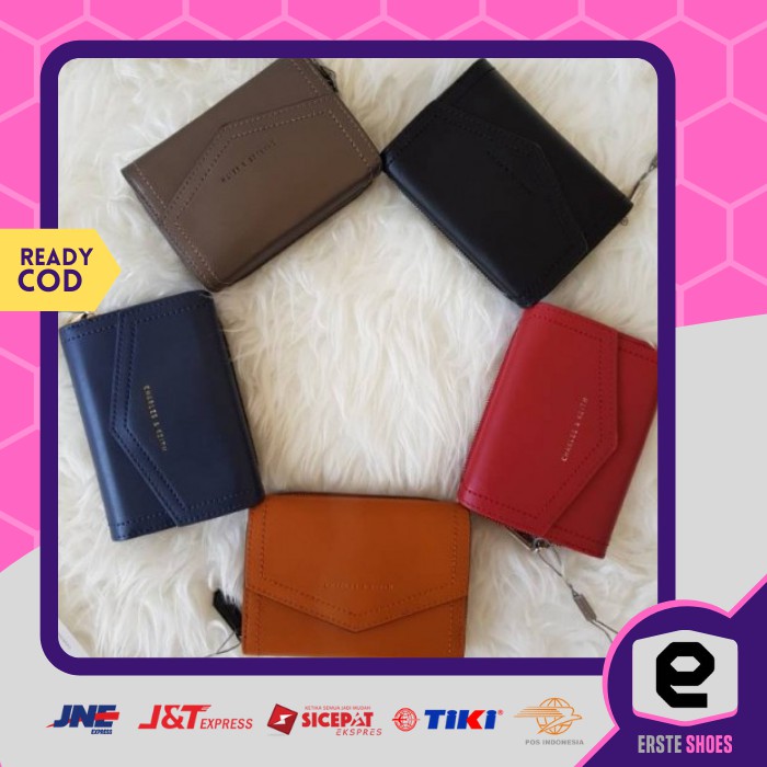 Dompet Wanita CK134 Mini Wallet Kecil Lipat Terbaru Murah Import Ori Branded Premium