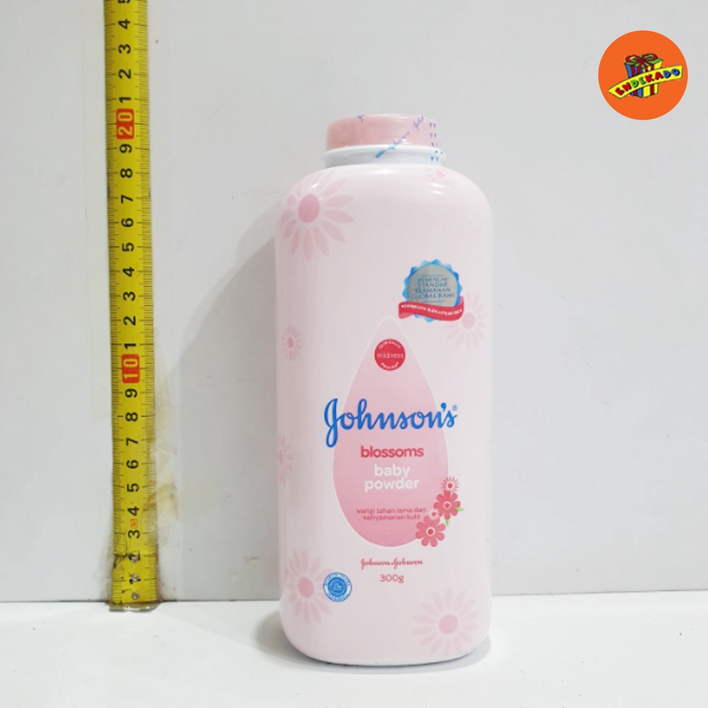 JOHNSON'S BLOSSOMS BABY POWDER 300g - Bedak Bayi