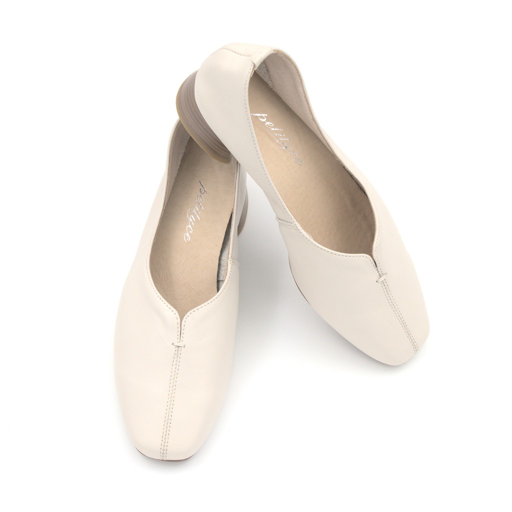 Sepatu Kulit Hak Rendah Wanita / Women Oxford Low Heels Shoes WSP14