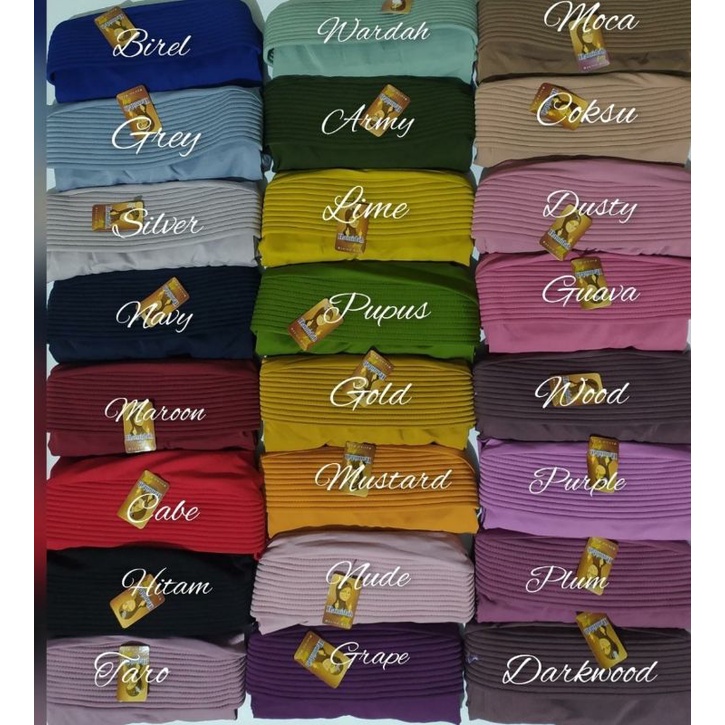 (COD)-Jilbab Instan Khalid Polka \ jilbab syari polka jumbo-Klik 5x Acak