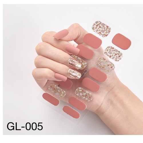 16Pcs/Stiker Kuku Murah / Nail Art Sticker / Nail Art Stiker / Nail Art &amp; Sticker Tipe GL