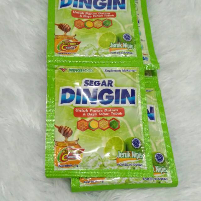 

Segar Dingin Renceng 10 Sachet