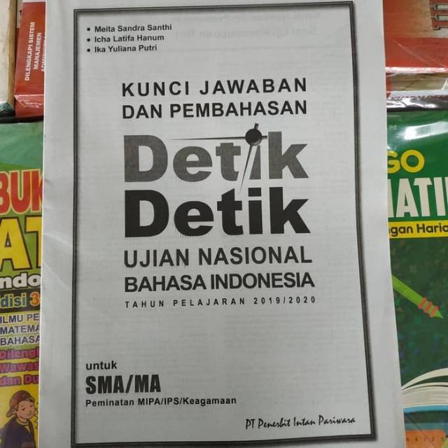 Kunci Jawaban Detik Detik 2020 Bahasa Indonesia - Ruang Soal