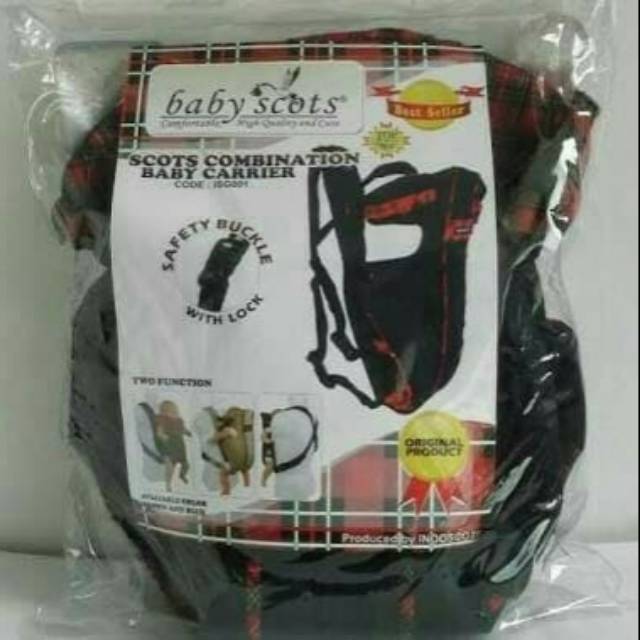 BABY SCOTS-Gendongan Bayi Depan Baby Scots