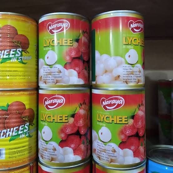 

Kalengbuah- Naraya Lychee In Can 565Gram/ Buah Kaleng Leci 565Gram -Buah-Kaleng.