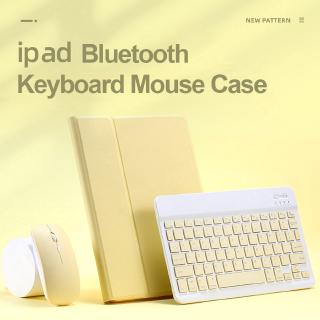 Case Dengan Keyboard Dan Mouse Bahan Kulit Untuk Ipad Pro