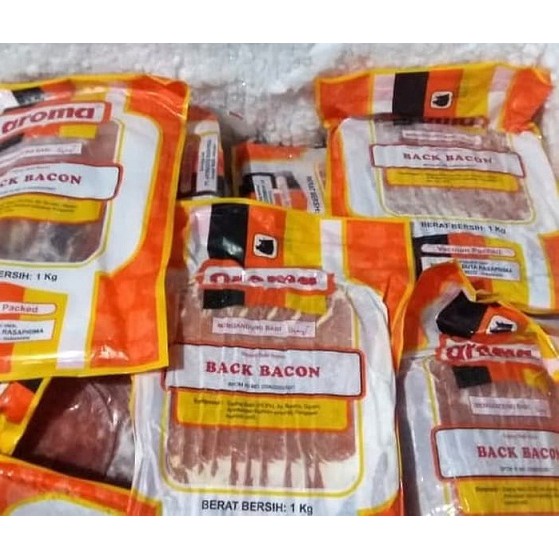 BACK BACON PORK AROMA BALI 1kg