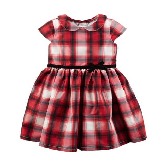 carter's plaid dress