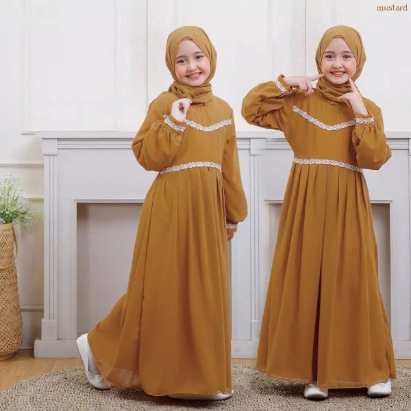 Gamis Modern Gamis Anak Perempuan Gamis Anak Terbaru Gamis Remaja Gamis Anak Tanggung Gamis Anak Terbaru 2022 Gamis Anak Modern FH30