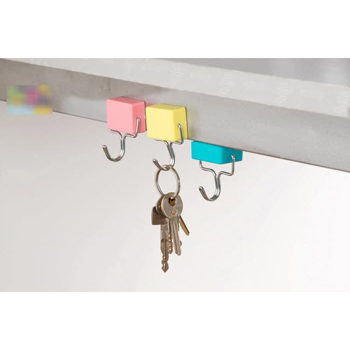 Igrosir Hook Kait Gantungan Tempel Magnet Kulkas Magnetic Hanger Holder