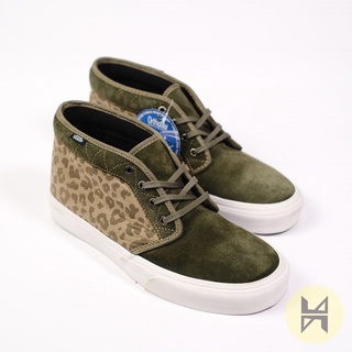leopard chukka boots