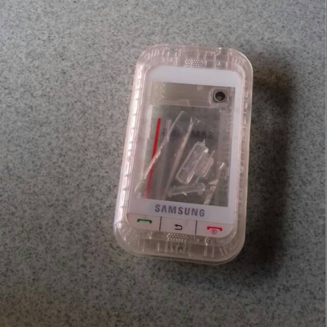 Casing samsung c3303 champ fullset transparan