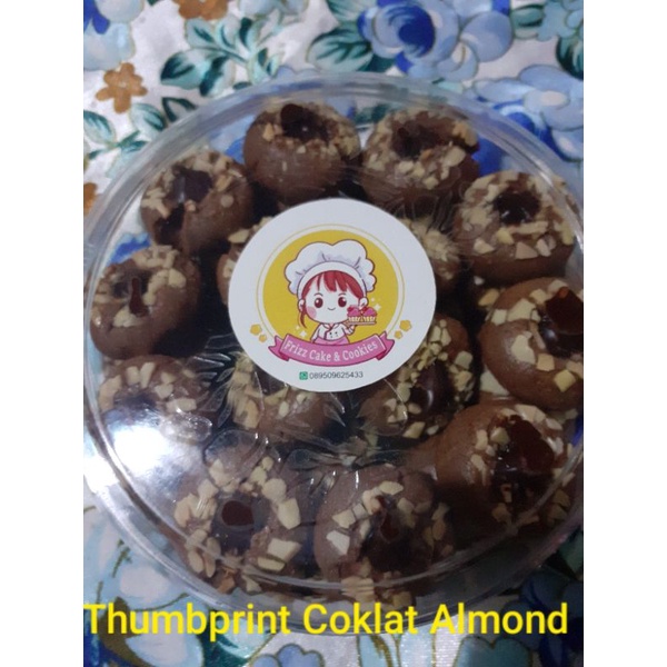 

Thumprint coklat almond