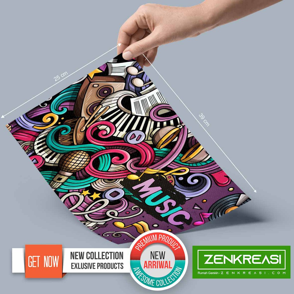 Garskin Laptop | Skin Laptop Musik