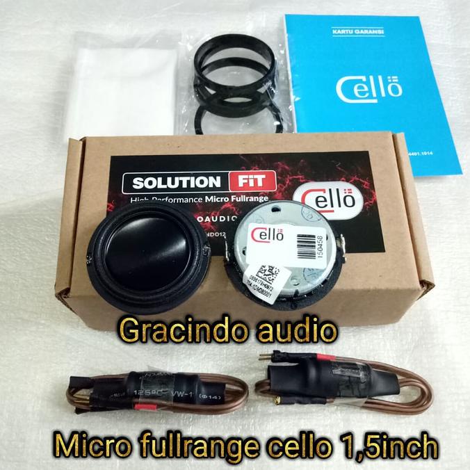 fullrange cello solution fit
