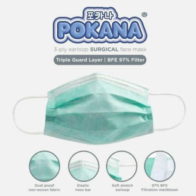 Masker Pokana Anak dan Dewasa