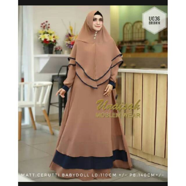 GAMIS UNAISAH SYAR'I|GAMIS TERBARU 2020
