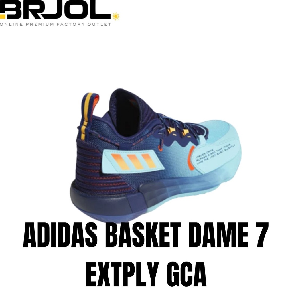 SEPATU BASTKET BALL UNISEX DEWASA ORIGINAL ADIDAS DAME 7 EXTPLY GCA GV9869 ADULT