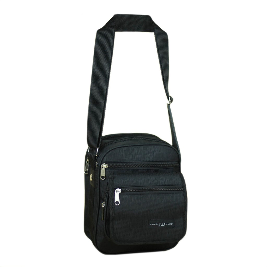 Jual Selempang Simply Slempang Pria Cowok Keren Murah Slingbag Laki-Laki Hangout Travelling Bagus