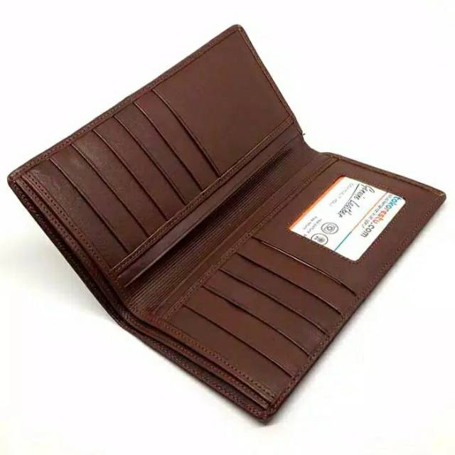 DOMPET WANITA KULIT ASLI PREMIUM BANYAK KARTU WARNA HITAM COKLAT MARON TAN AWET DAN TAHAN LAMA