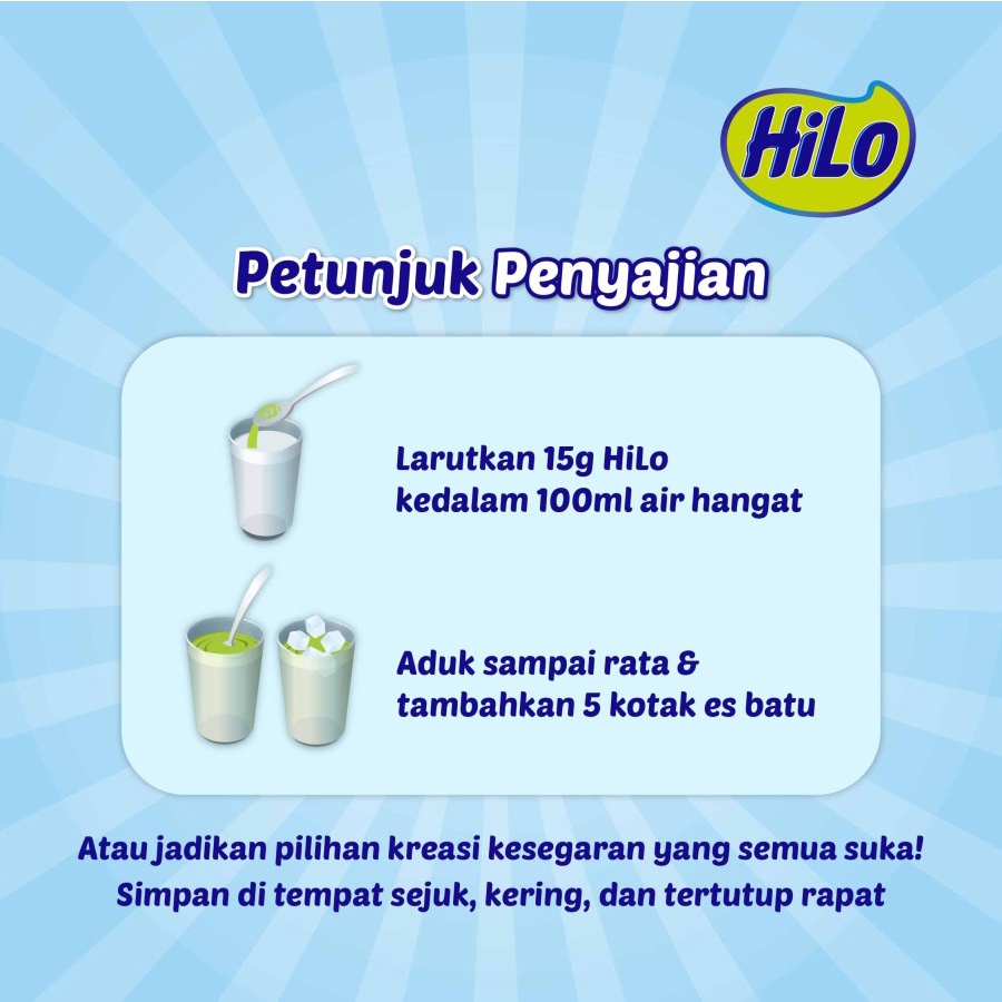 HiLo Es Ketan Hitam Kemasan Refill 500 gram