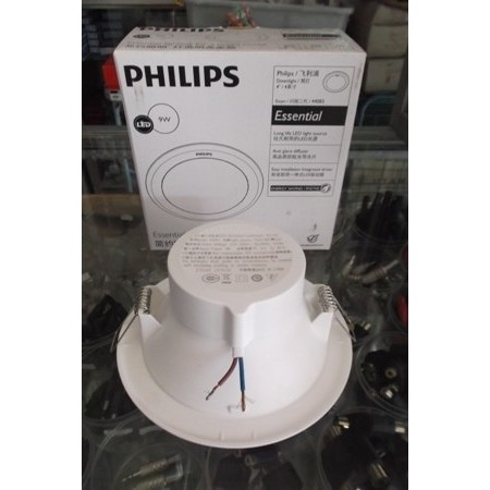 Philips 44083 Downlight LED 6500K 4 Inch LED 9 Watt Putih