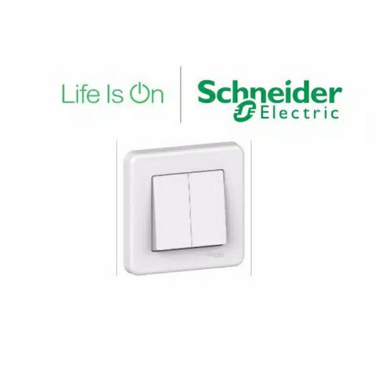 SAKLAR SCHNEIDER LEONA SINGLE ENGKEL DOUBLE SERI / SAKLAR LEONA SCHNEIDER