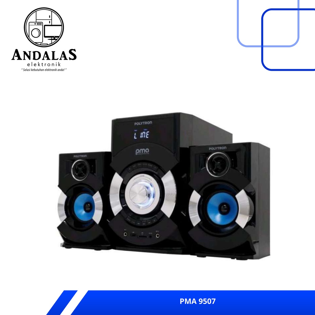 POLYTRON SPEAKER BLUETOOTH PMA 9507 PMA9527 9527