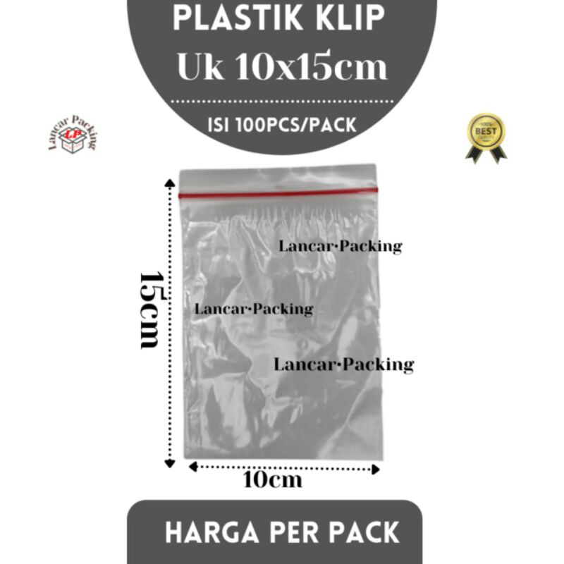 Plastik klip 15x10 tebal