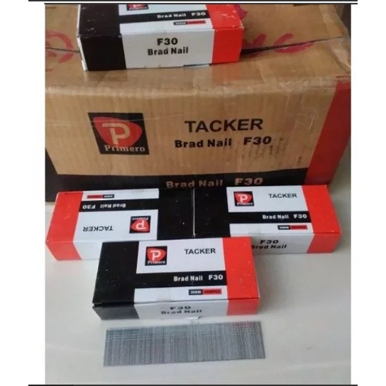 

Refill Air Nailer Isi Paku Tembak Staples 5000pcs 30mm F30 Brad Nailer