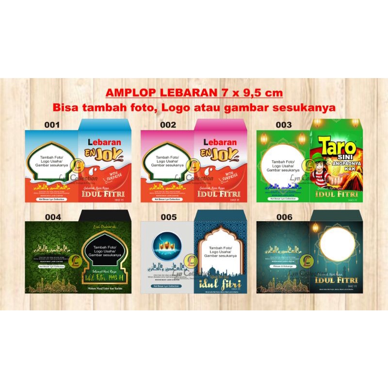 

Amplop Lebaran/Amplop Idul Fitri/Amplop Angpao custom