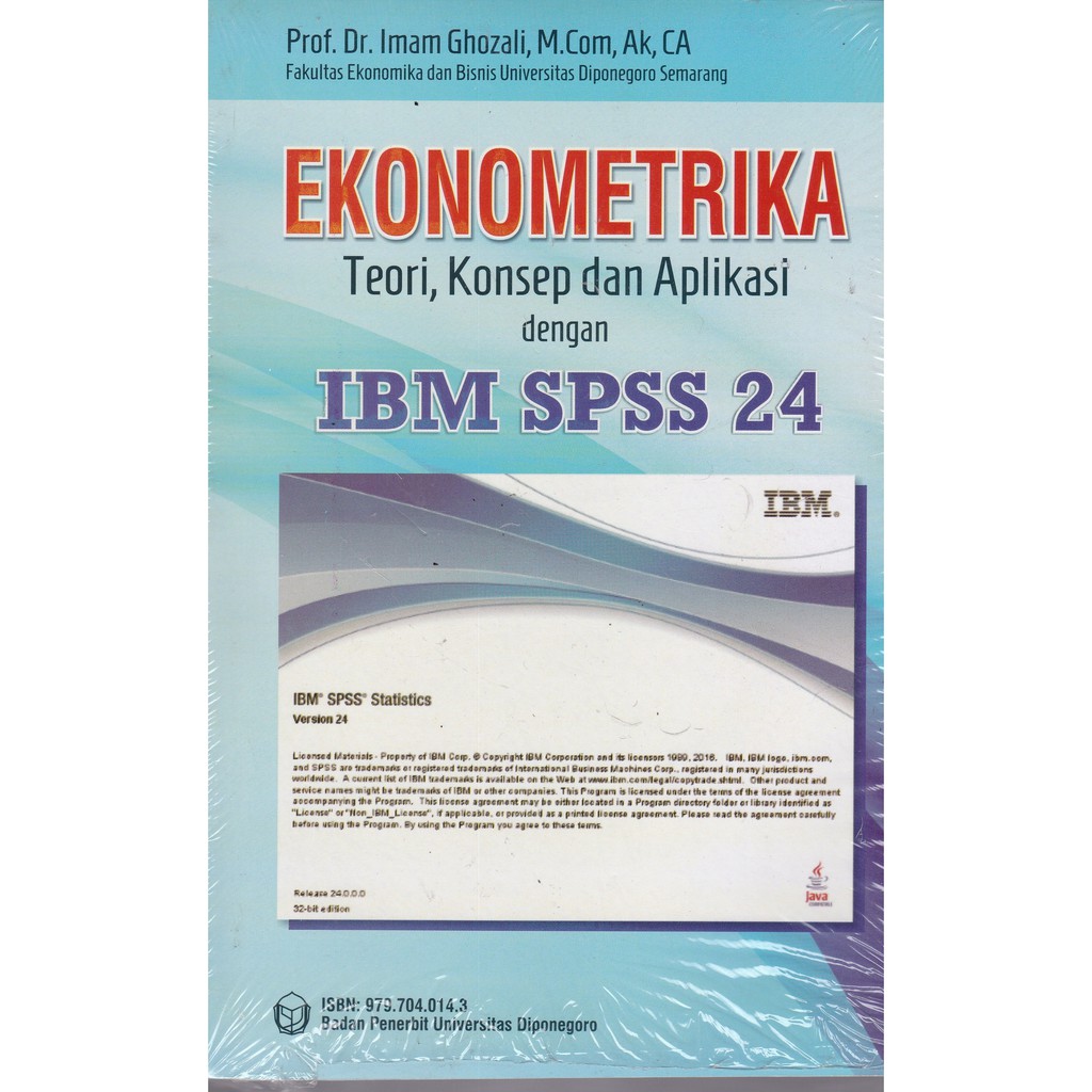 EKONOMETRIKA TEORI, KONSEP &amp; APL DG IBM SPSS 24-UDK-UR