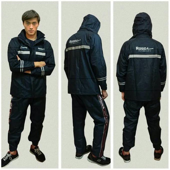 Jas Hujan Rosida Sporty Original - Size Xl