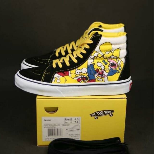 sk8 hi simpsons