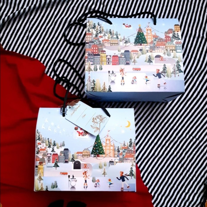 

Gable Box Natal Christmas Wonderland 19X10X11Cm 014