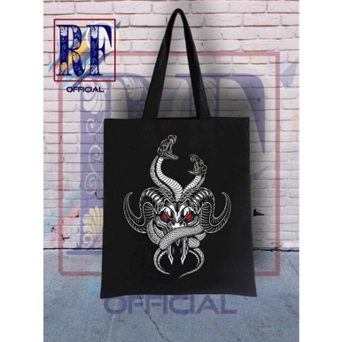 Totebag BAND DEADSQUAD INDONESIA PASUKAN MATI METAL  / tote bag sling bags waistbag / tas ransel sle