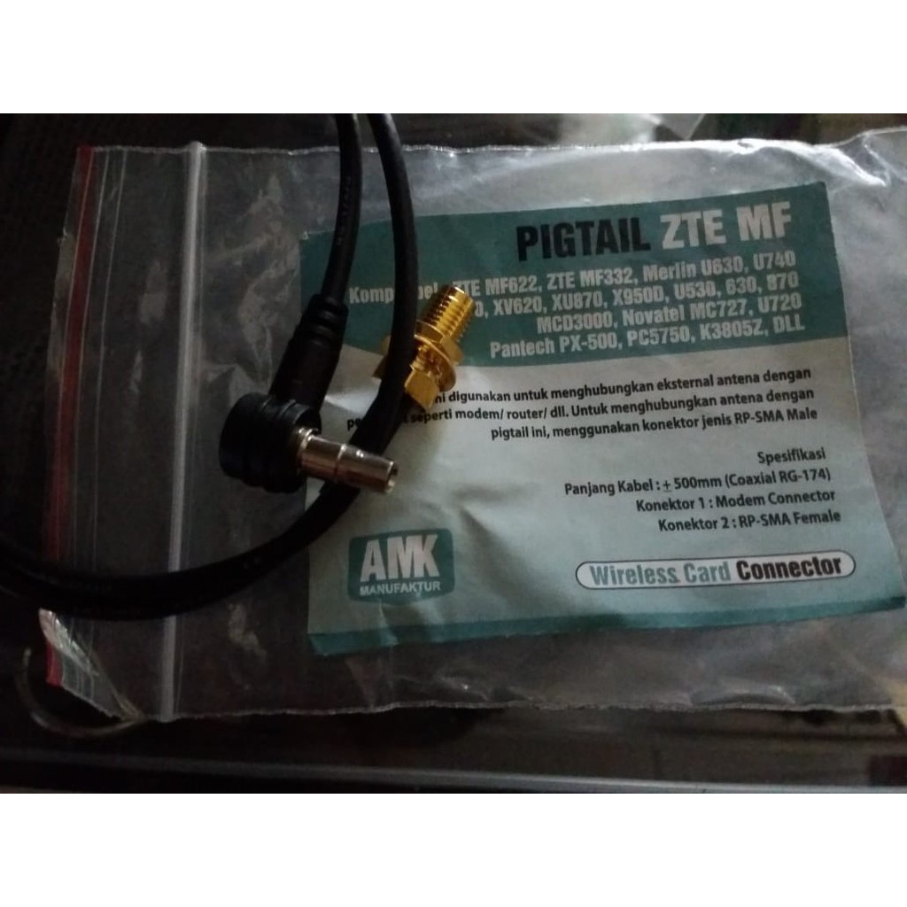 Pigtail ZTE MF Konektor Antena Yagi