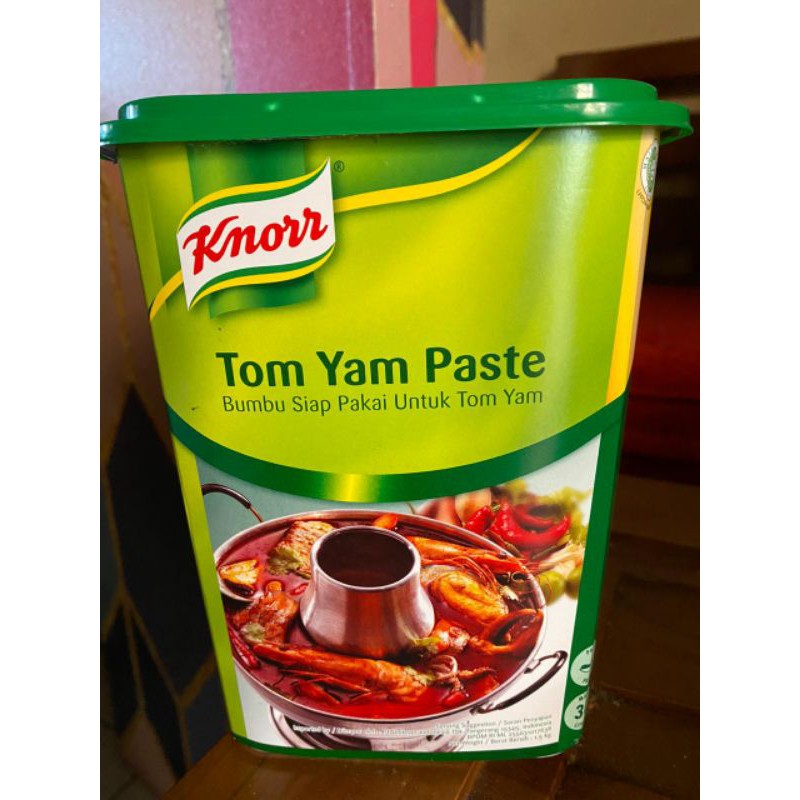 Jual Knorr Tom Yam Paste Kg Tomyam Knorr Indonesia Shopee Indonesia