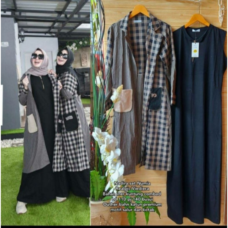 NADIRA SET GAMIS BY NUMIA