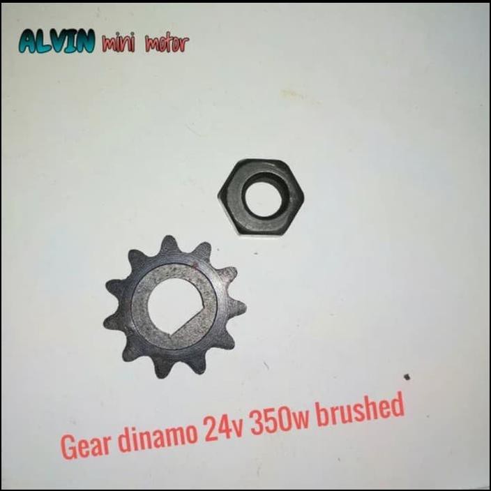 Gear Dinamo 24V 350W Brushed Skuter Elektrik