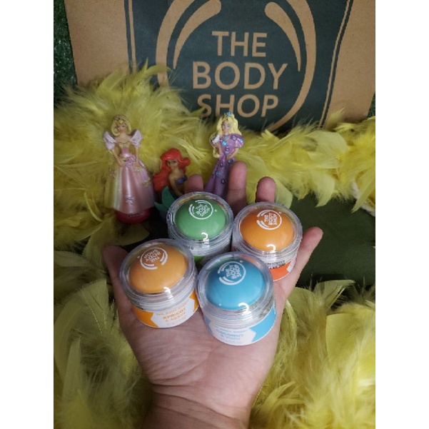 the body shop solid fragrance 4,5gr pomogranate & red berries / apricot & agave / coconut & yuzu