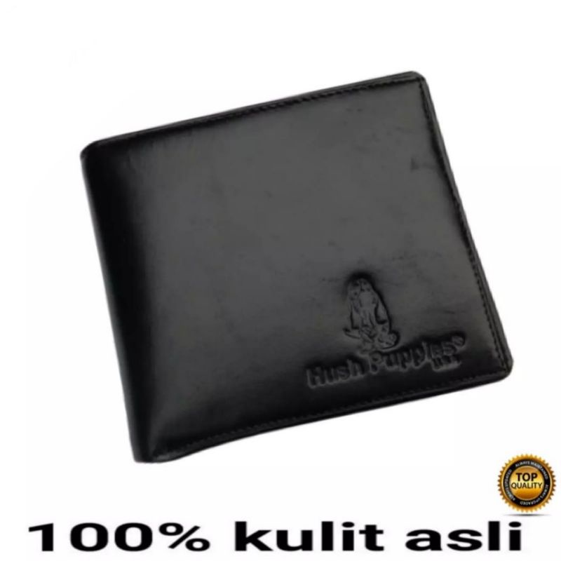 DOMPET PRIA KULIT ASLI HUSH PUPPIES KULIT SUPER HALUS