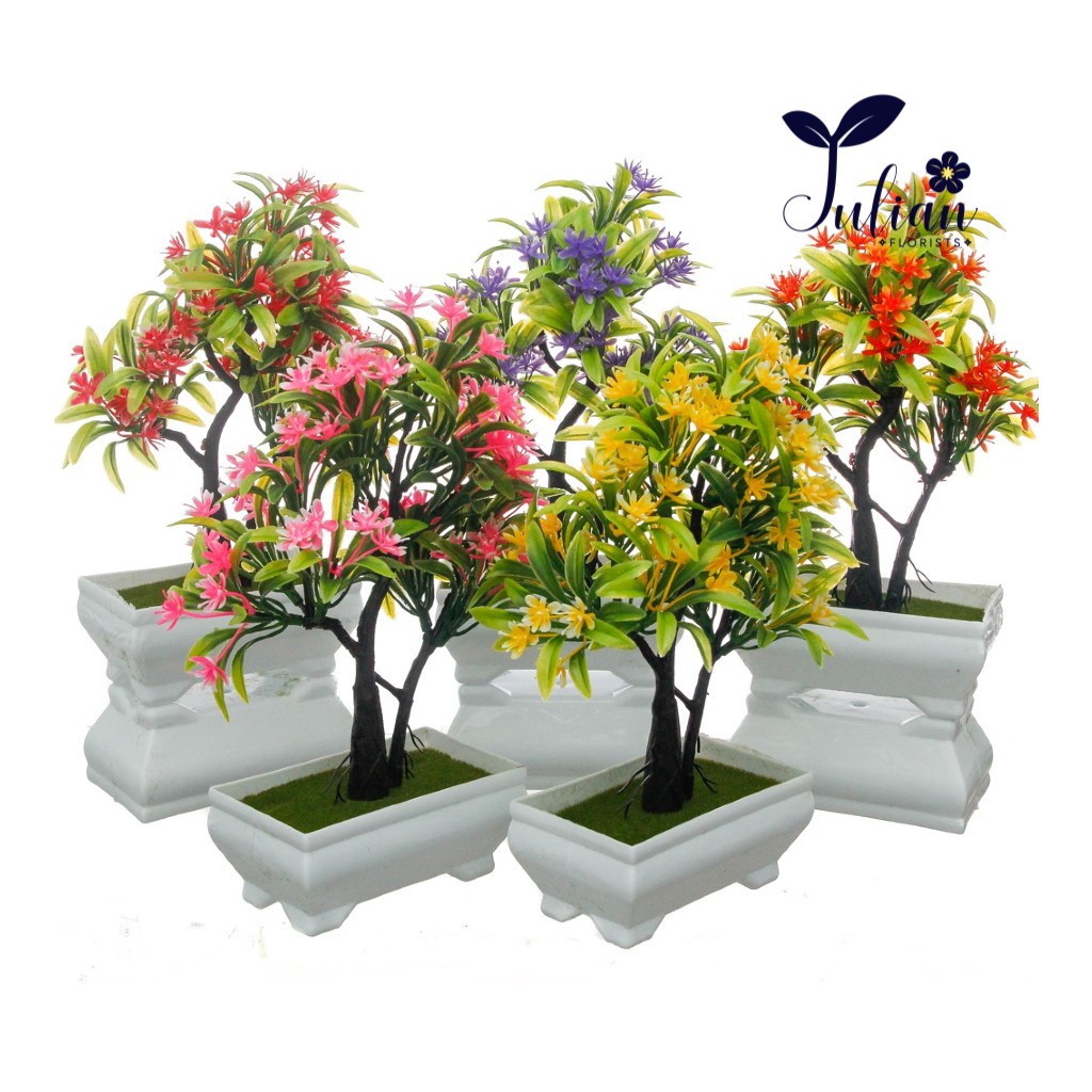 5017 Bunga Plastik Hias Bonsai Artifisial/Bonsai/ Artificial Bonsai/ Bonsai Hias/ Bunga Hias/ Bonsai