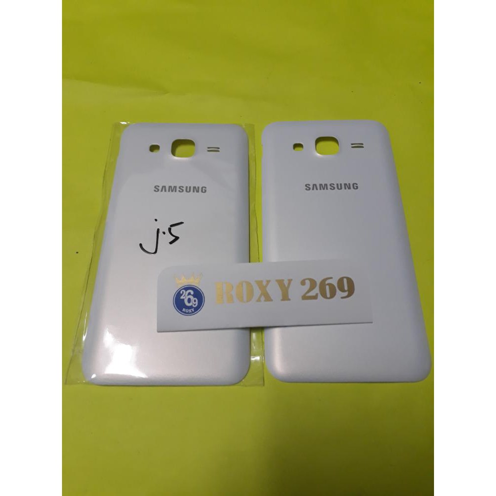Tutup Hp SAMSUNG J5 / J500 WHITE Backdoor Backcasing Tutup Handphone SAMSUNG J 5 J 500 J5 2015 PUTIH