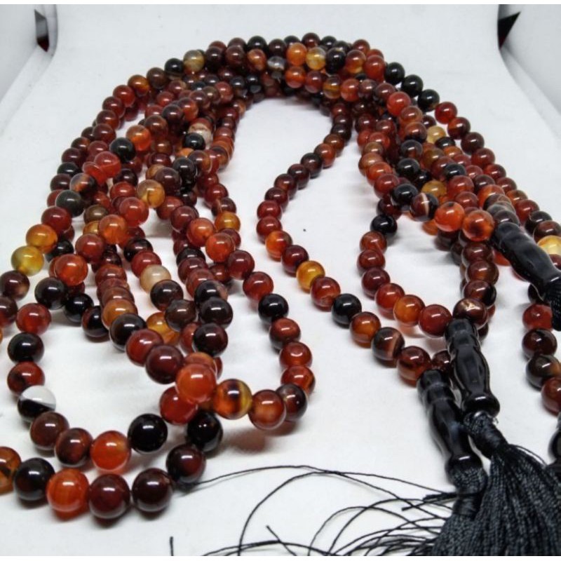 Tasbih batu Yaman madu